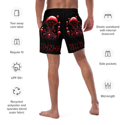 Jabbing Jellyfish Swim Trunks