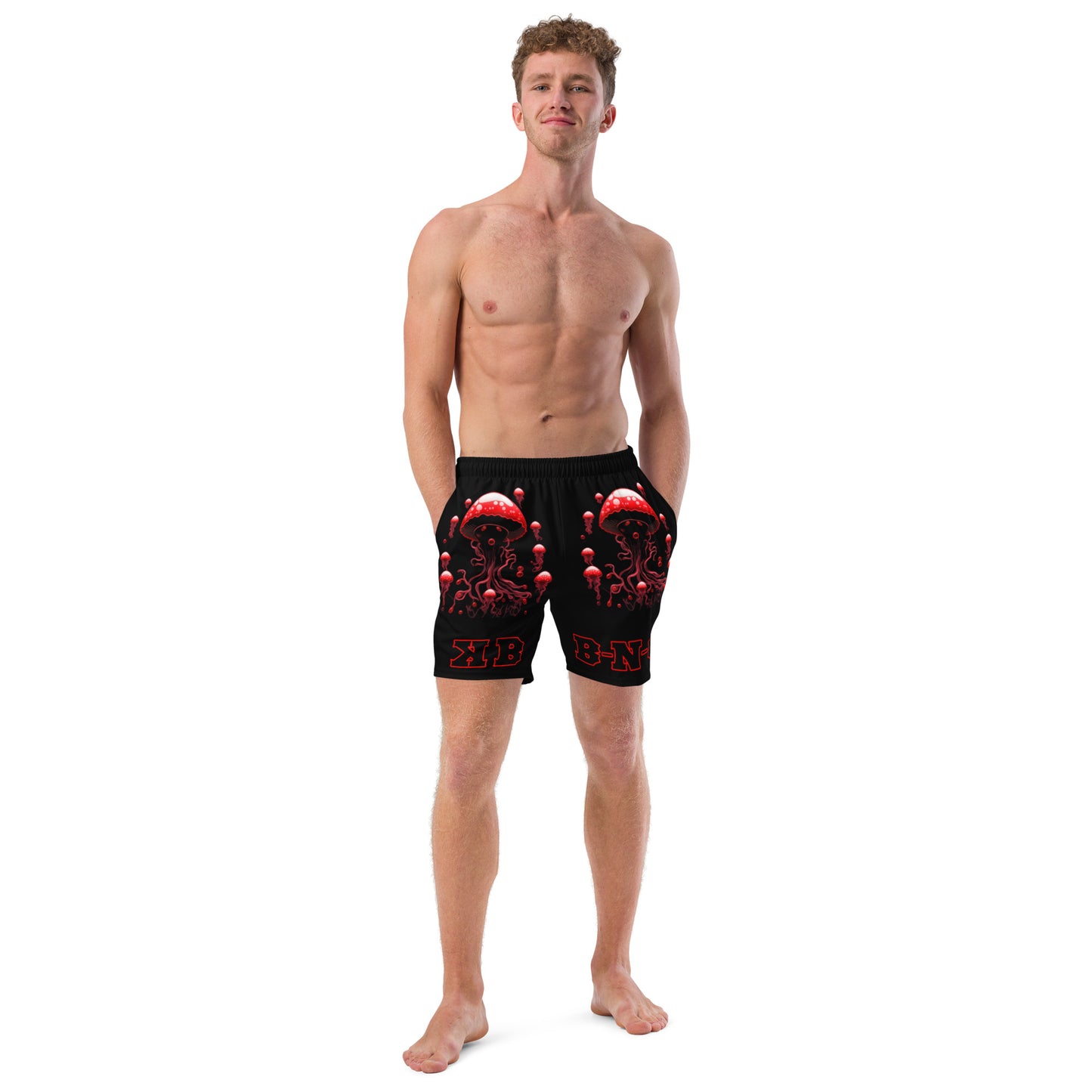 Jabbing Jellyfish Swim Trunks