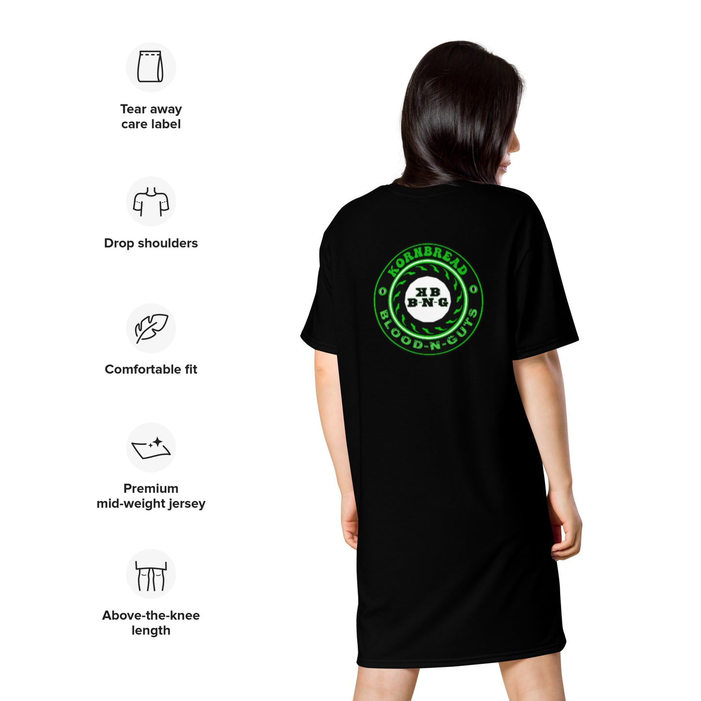 KBBNG Badge T-Shirt Dress