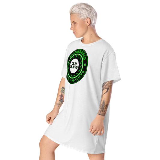 KBBNG Badge White Oversized T-Shirt