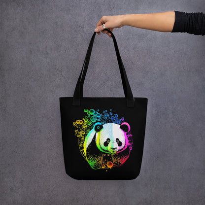 Popping Panda Tote Bag