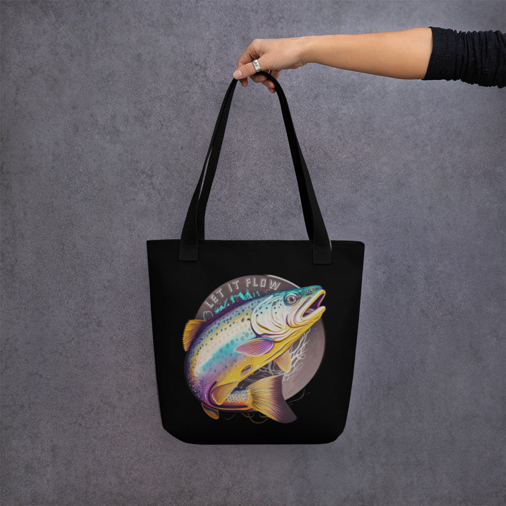 "Let It Flow" Tote Bag