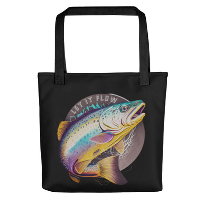 "Let It Flow" Tote Bag