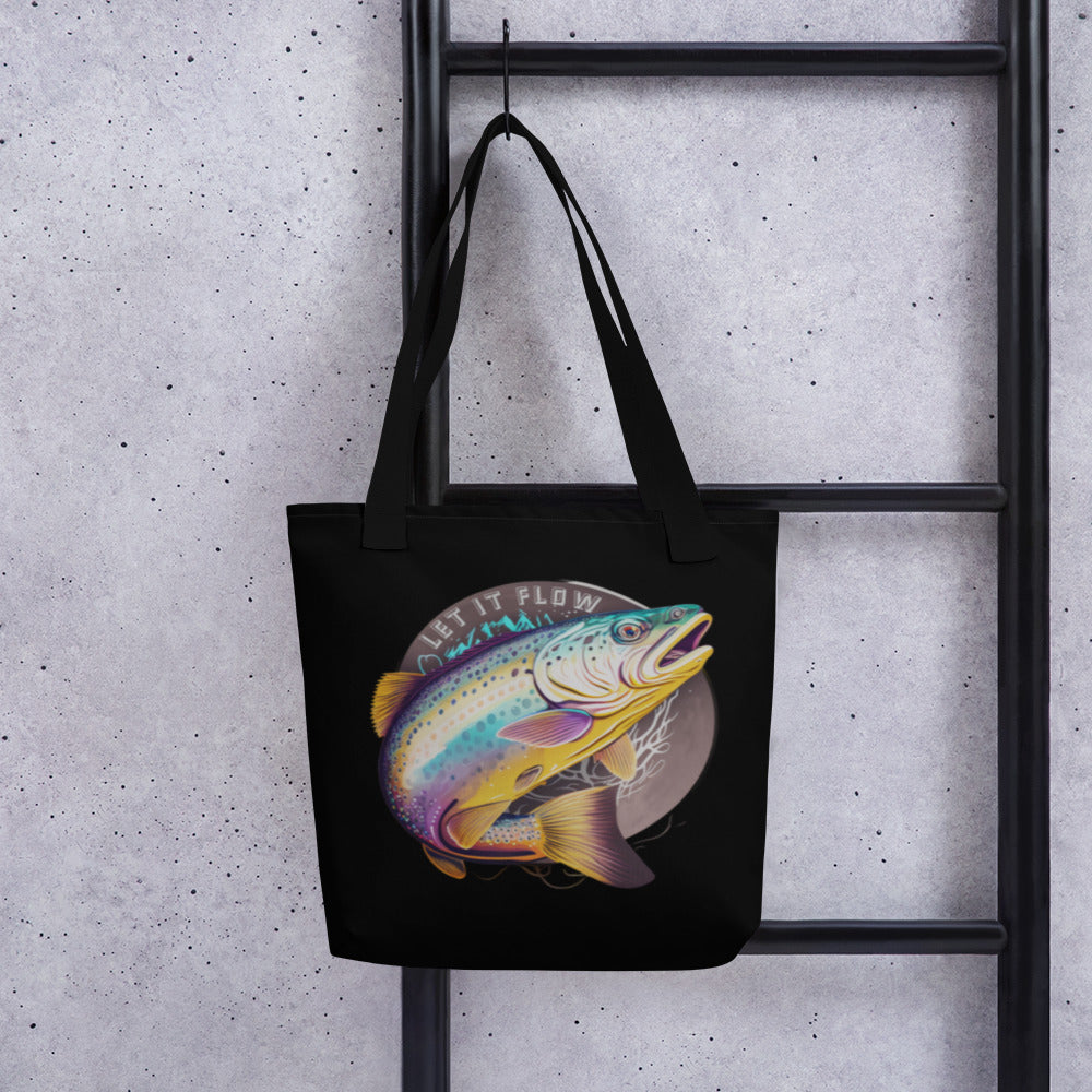 "Let It Flow" Tote Bag