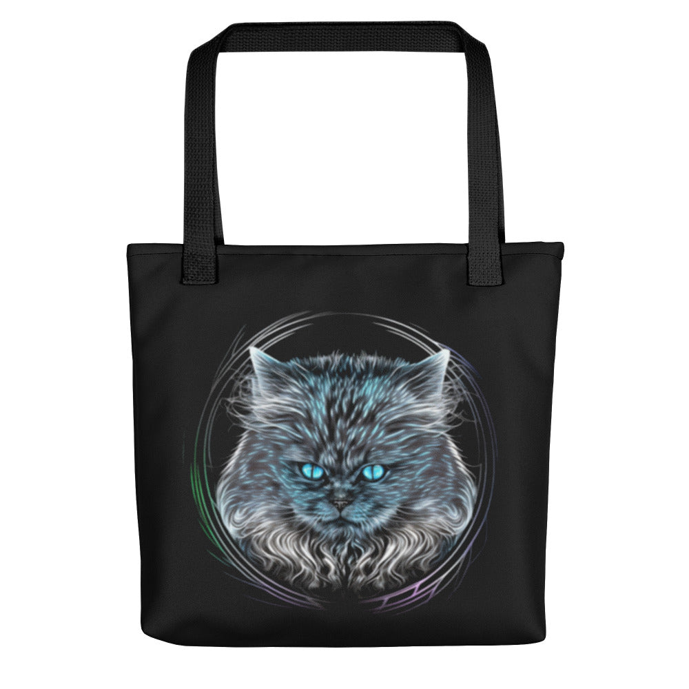 Curious Cat Tote Bag