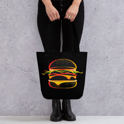 Cheeseburger Tote bag