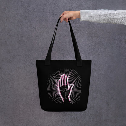 "Talk To The Hand" Tote bag