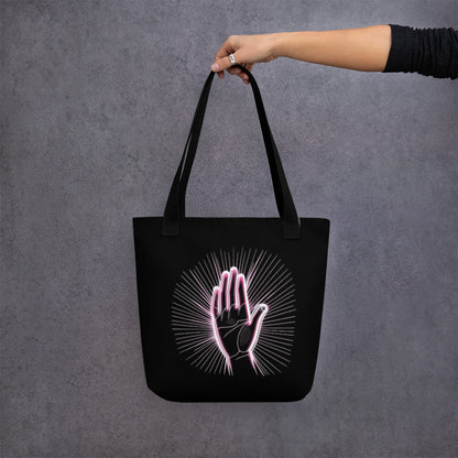 "Talk To The Hand" Tote bag