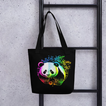 Popping Panda Tote Bag