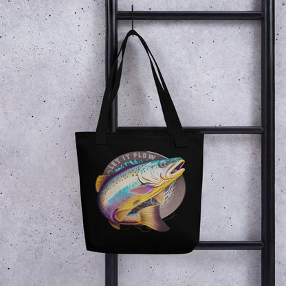 "Let It Flow" Tote Bag