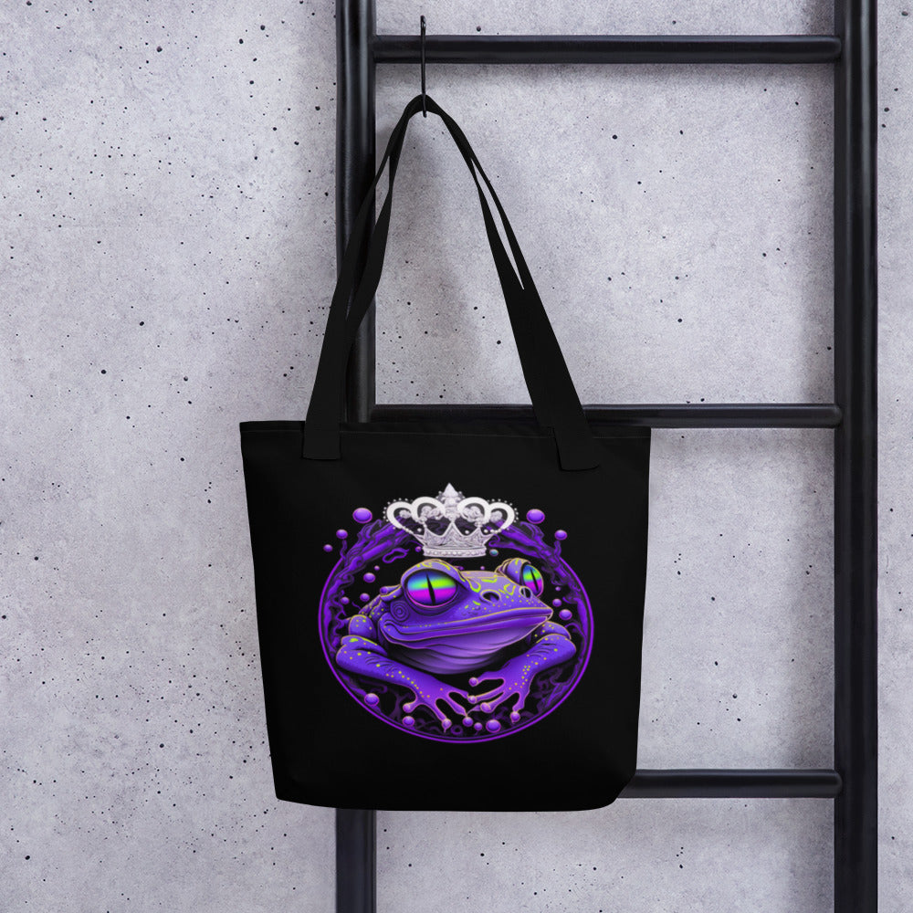 Royal Frog Tote Bag
