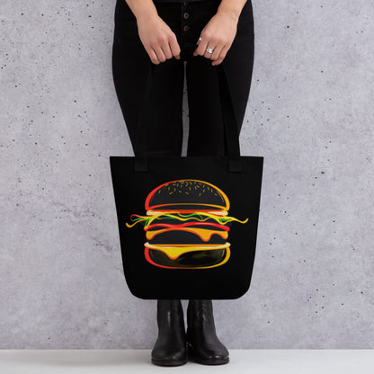 Cheeseburger Tote bag