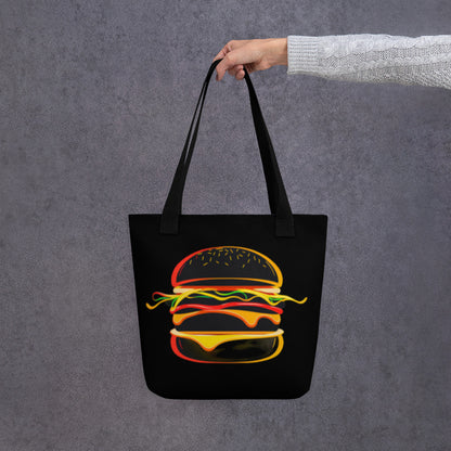 Cheeseburger Tote bag