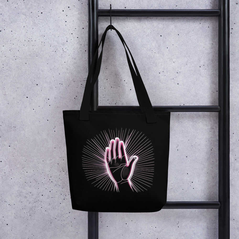 "Talk To The Hand" Tote bag