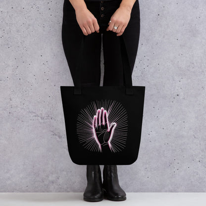 "Talk To The Hand" Tote bag