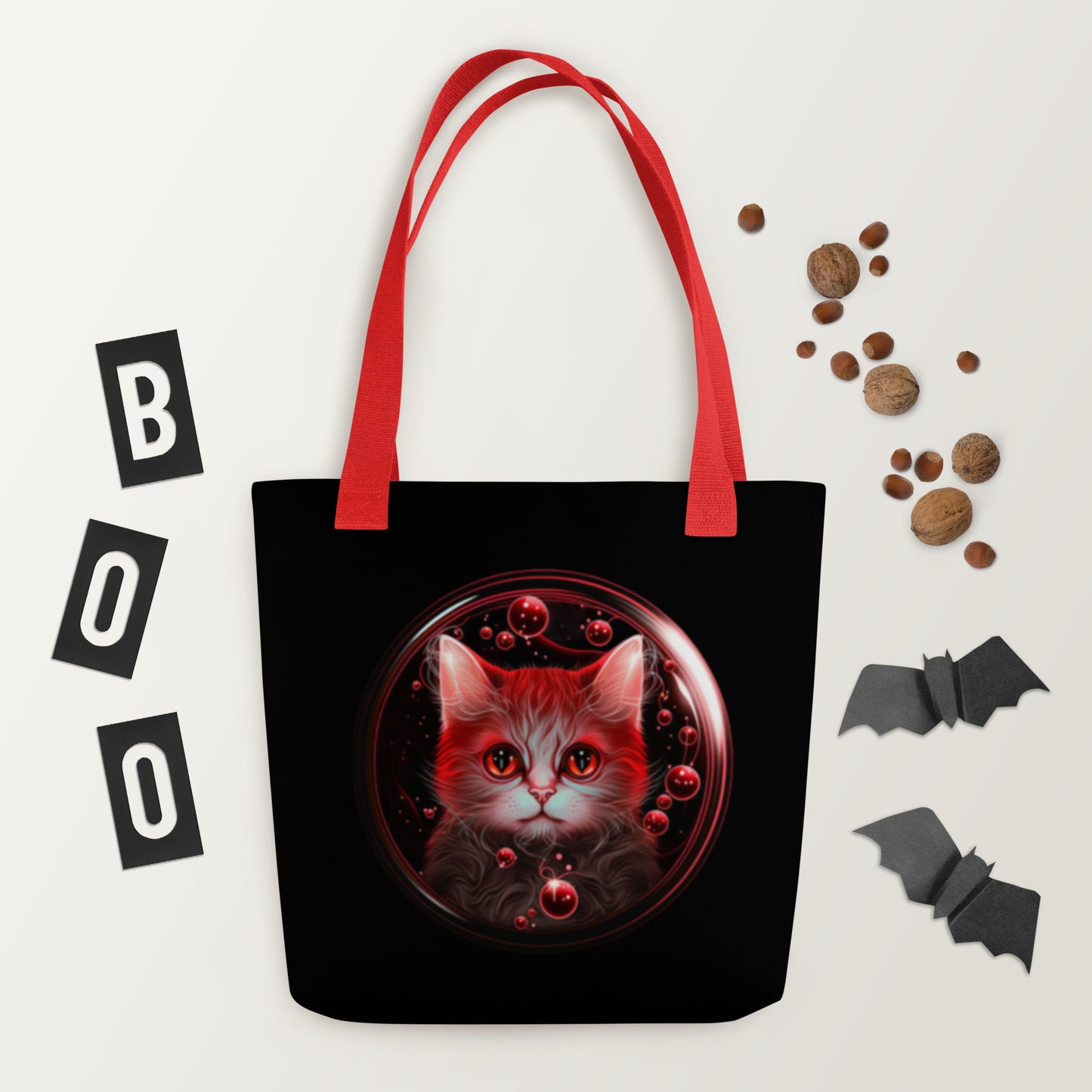 Kindled Kitten Tote Bag