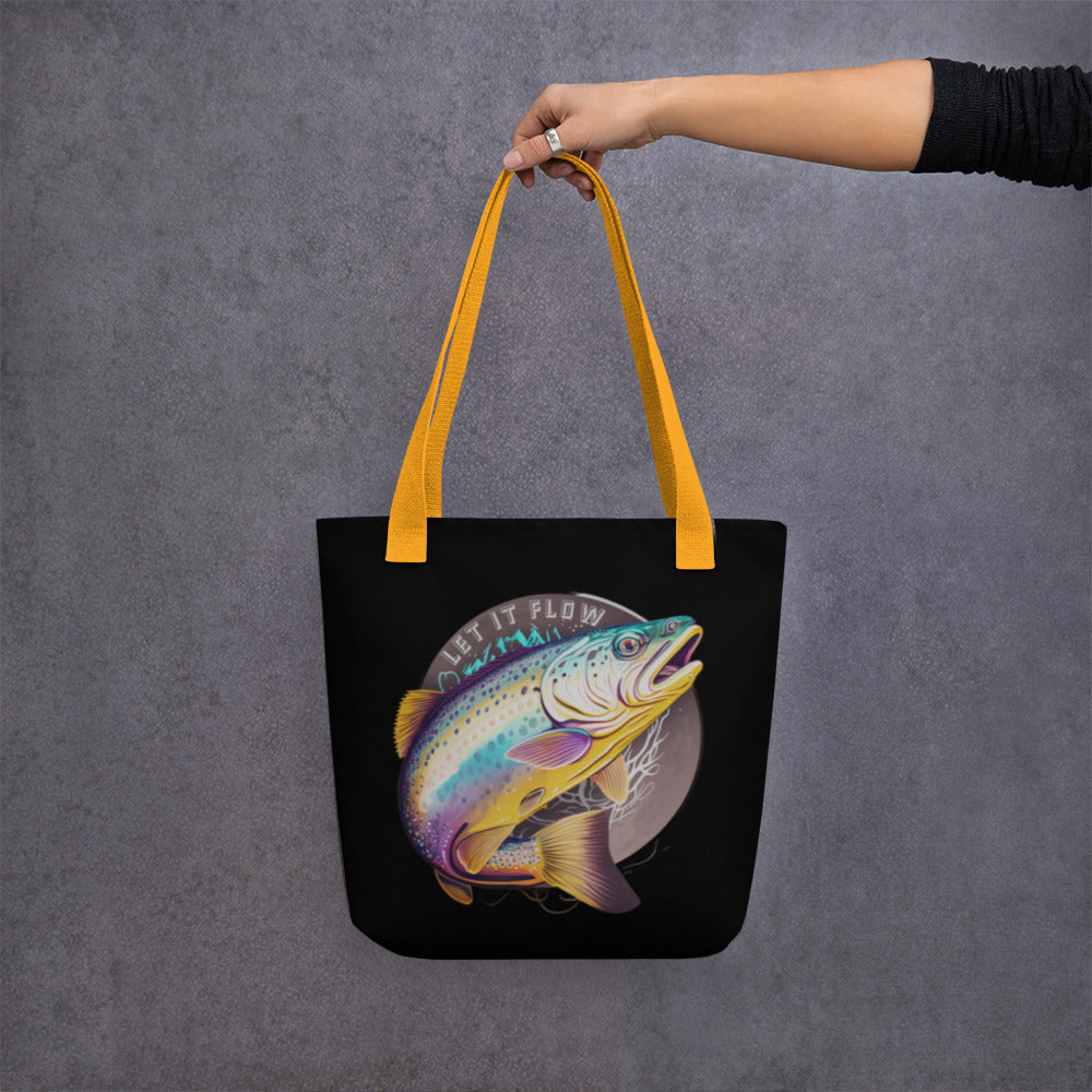 "Let It Flow" Tote Bag