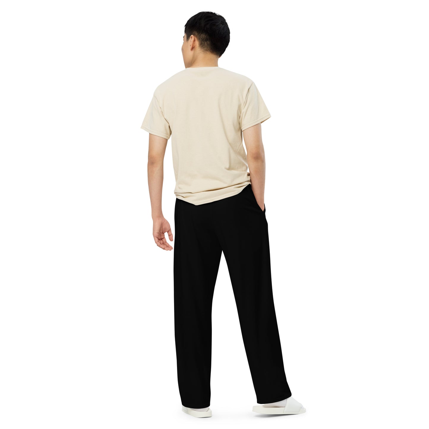 KBBNG Badge Wide-Leg Pants