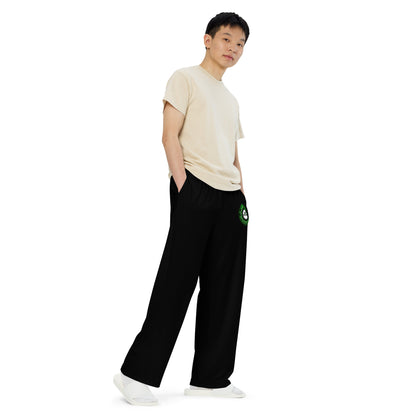 KBBNG Badge Wide-Leg Pants