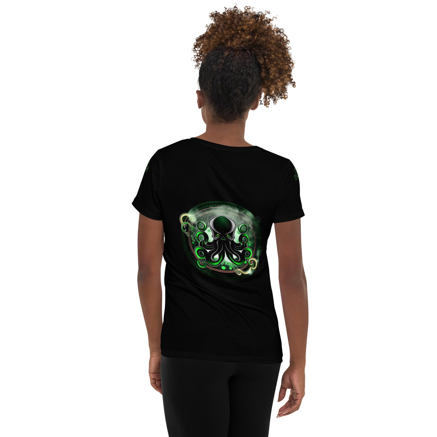 Shadow Squid Women's Athletic T-Shirt+