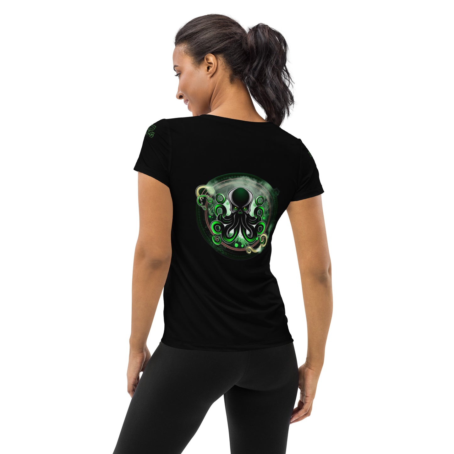 Shadow Squid Women's Athletic T-Shirt+