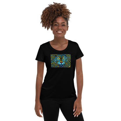 Tigress Women's Athletic T-shirt