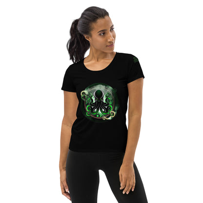 Shadow Squid Women's Athletic T-Shirt+