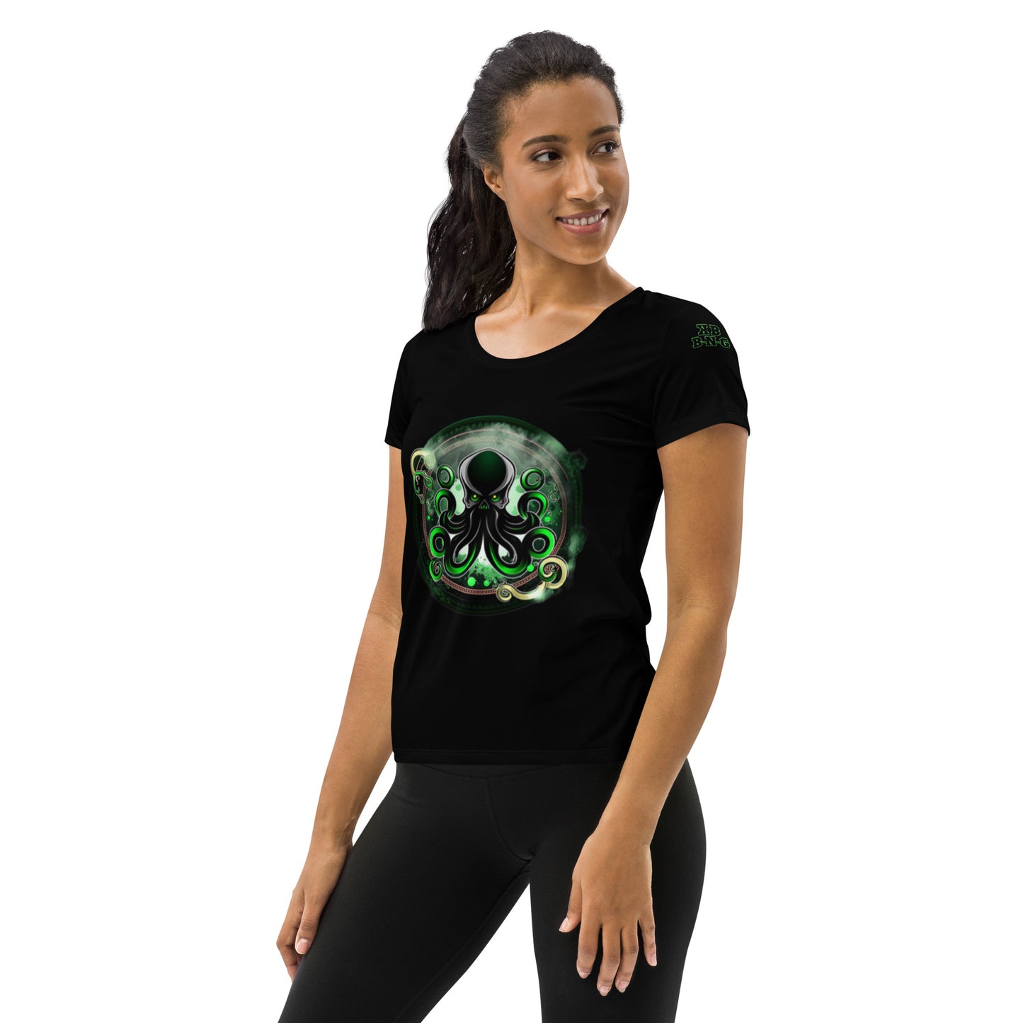 Shadow Squid Women's Athletic T-Shirt+