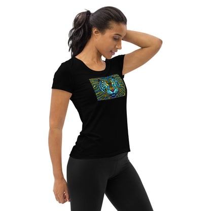 Tigress Women's Athletic T-shirt