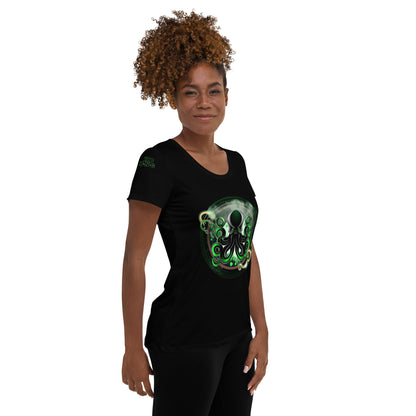 Shadow Squid Women's Athletic T-Shirt+