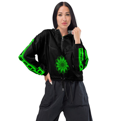 Burst Women’s Cropped Windbreaker