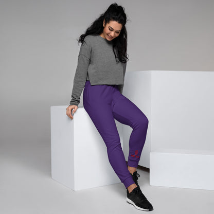 "No B.S." Women's Joggers (Purple)