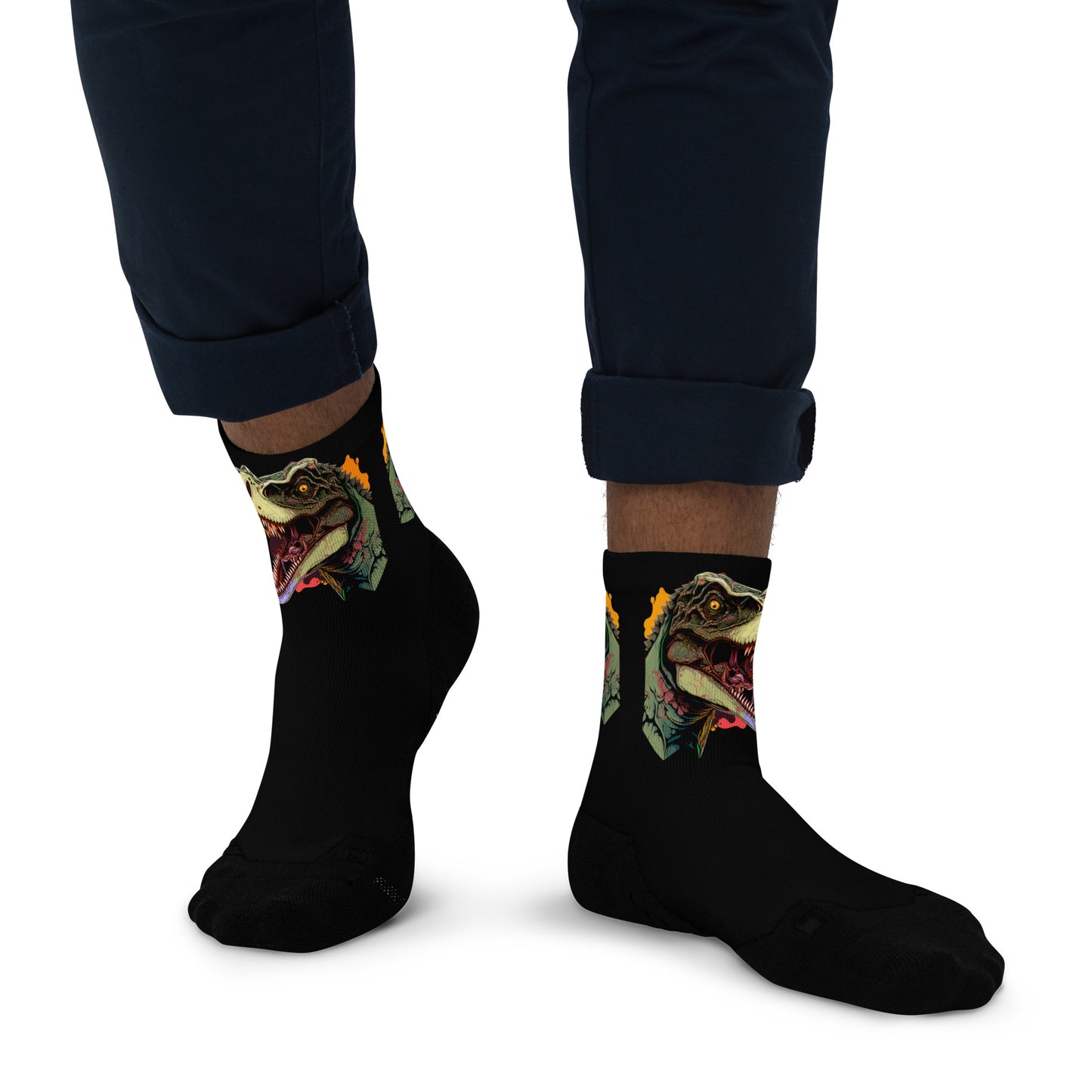 Turbo T-Rex Ankle Socks