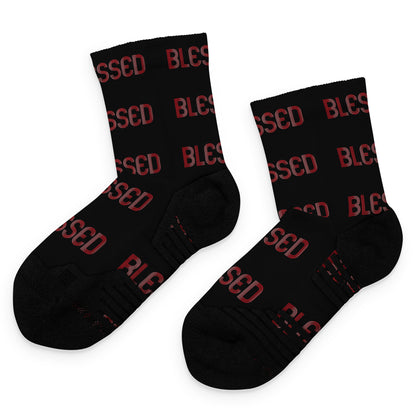 "Blessed" Ankle Socks