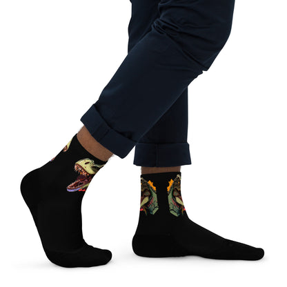 Turbo T-Rex Ankle Socks