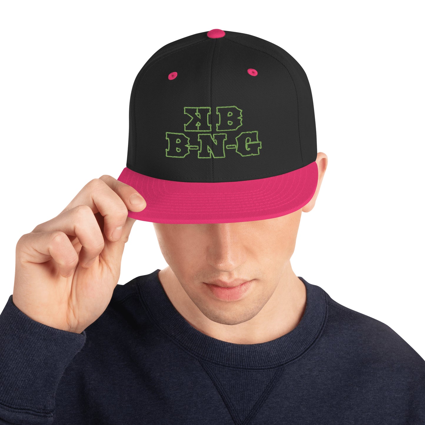 KBBNG Green Snapback Hat