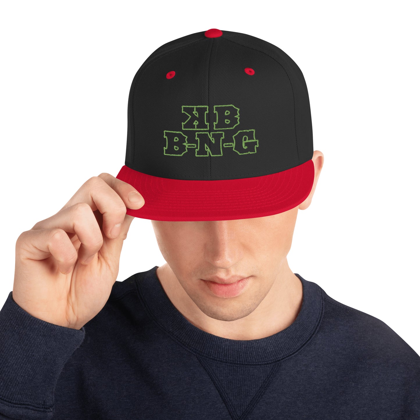 KBBNG Green Snapback Hat