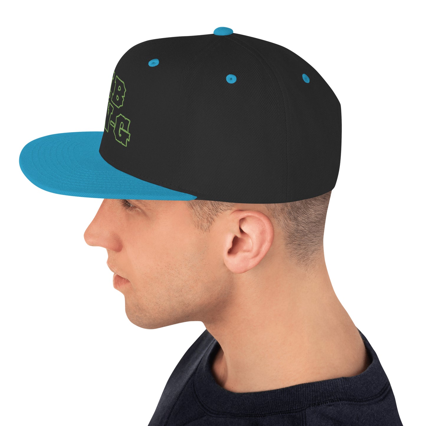 KBBNG Green Snapback Hat