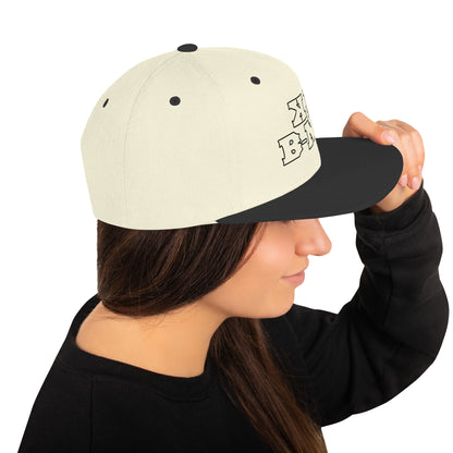 KBBNG Black Snapback Hat