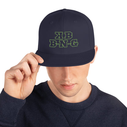 KBBNG Green Snapback Hat