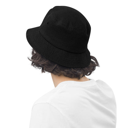 KBBNG Badge Denim Bucket Hat