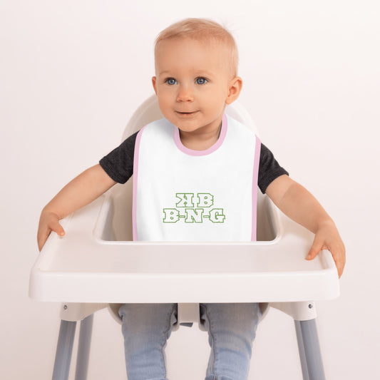 KBBNG Embroidered Baby Bib