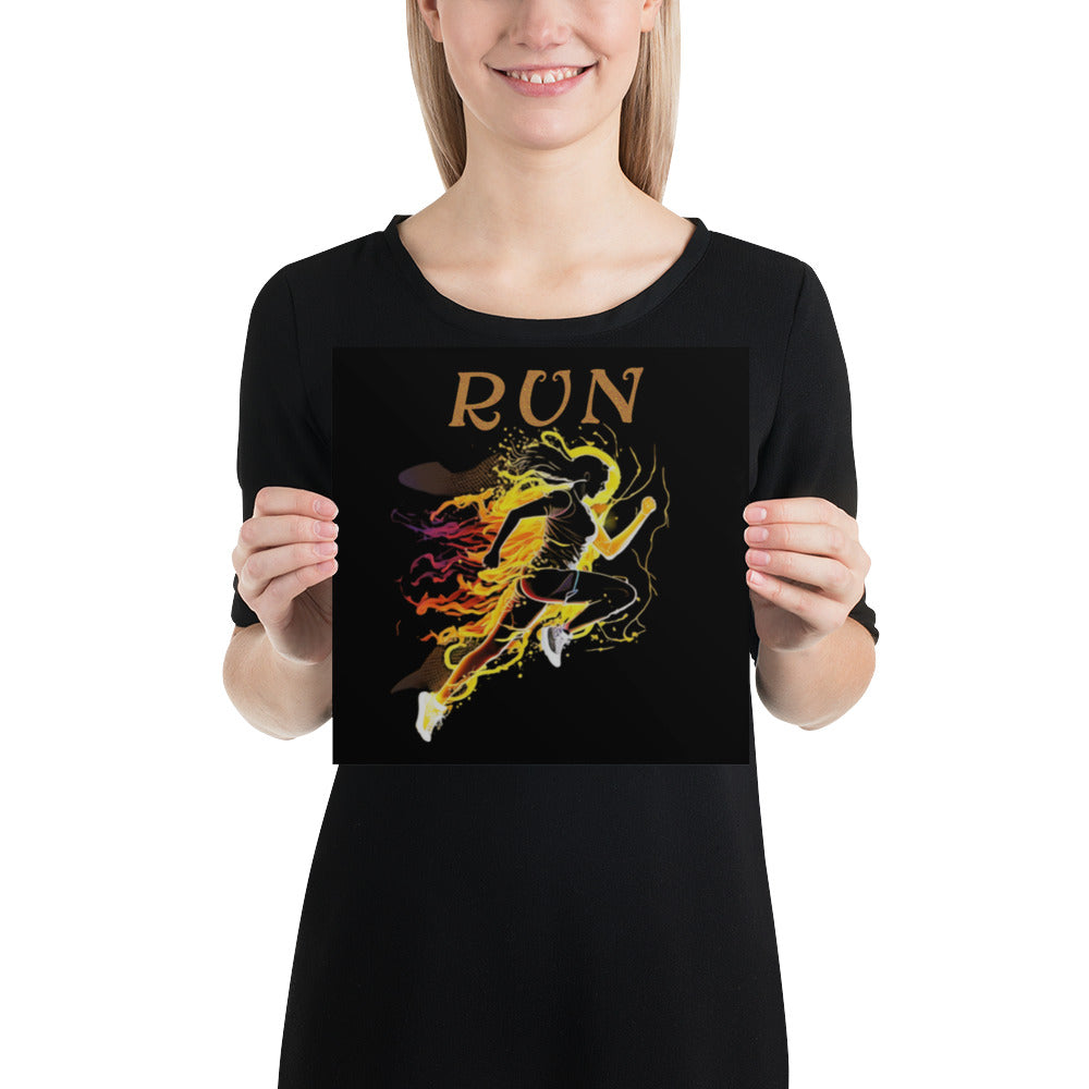 "Run" Poster
