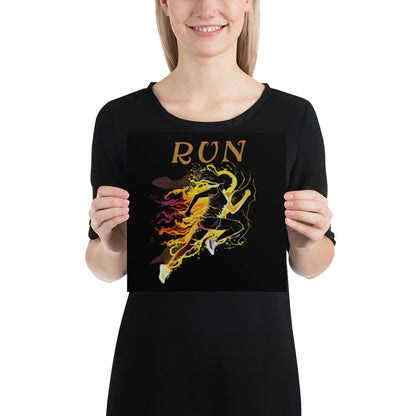 "Run" Poster