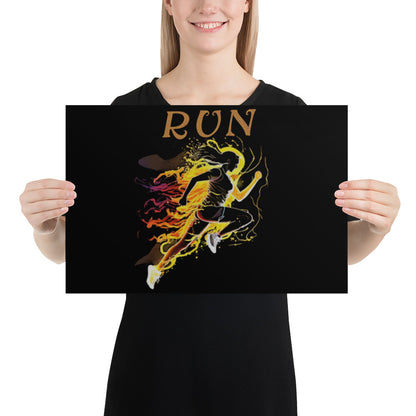 "Run" Poster