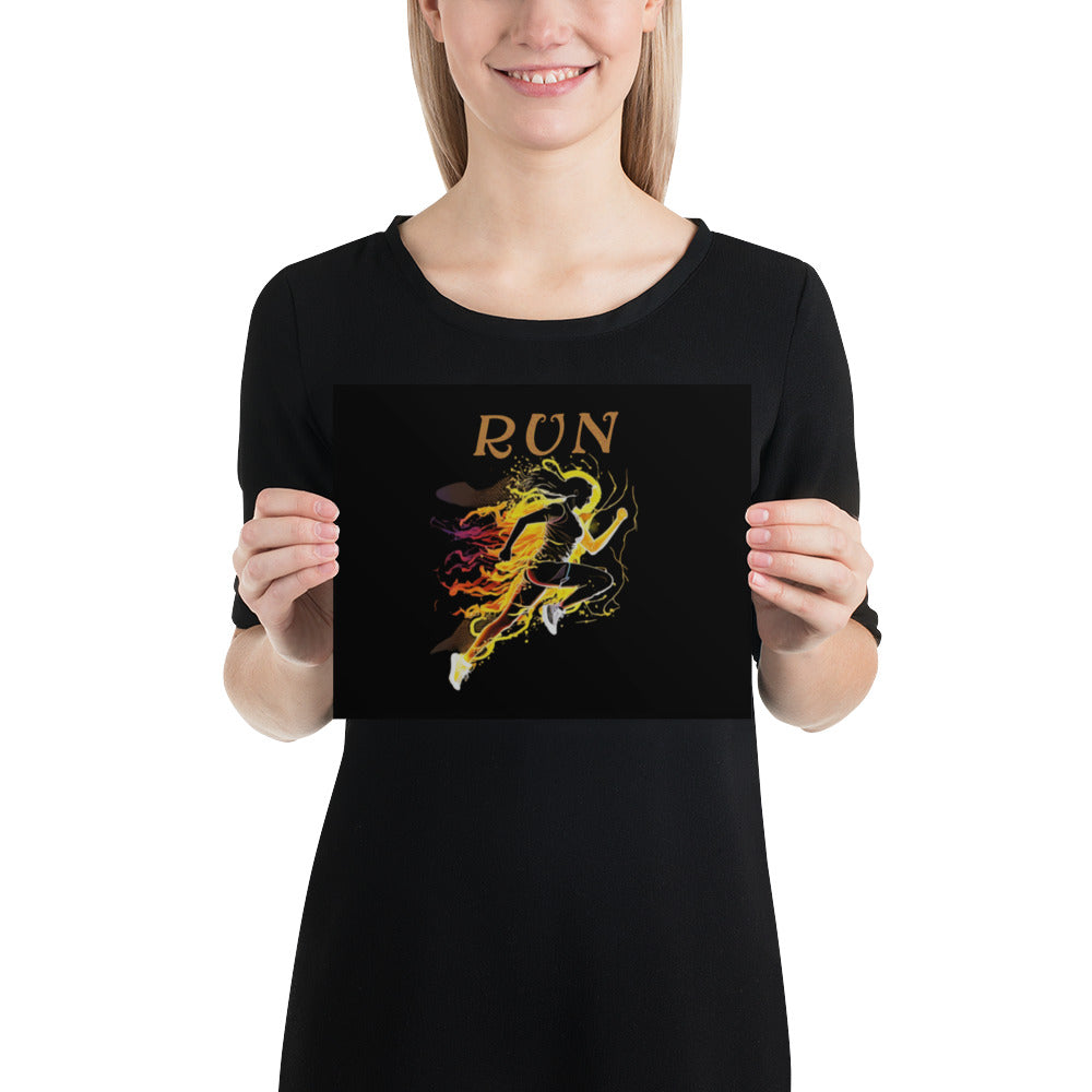"Run" Poster