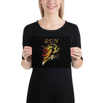 "Run" Poster