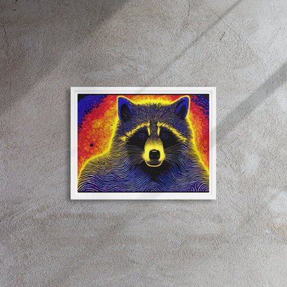 "Power Of The Prowler" Framed Canvas