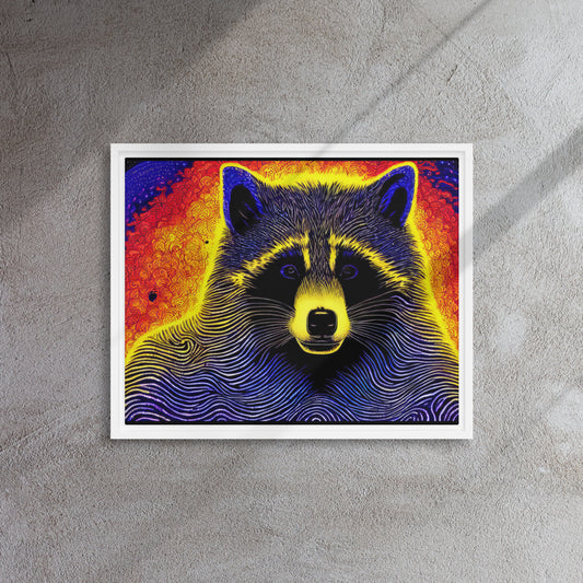 "Power Of The Prowler" Framed Canvas