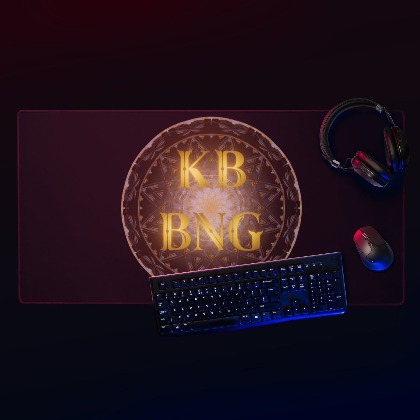 Plate Gaming Mouse Pad